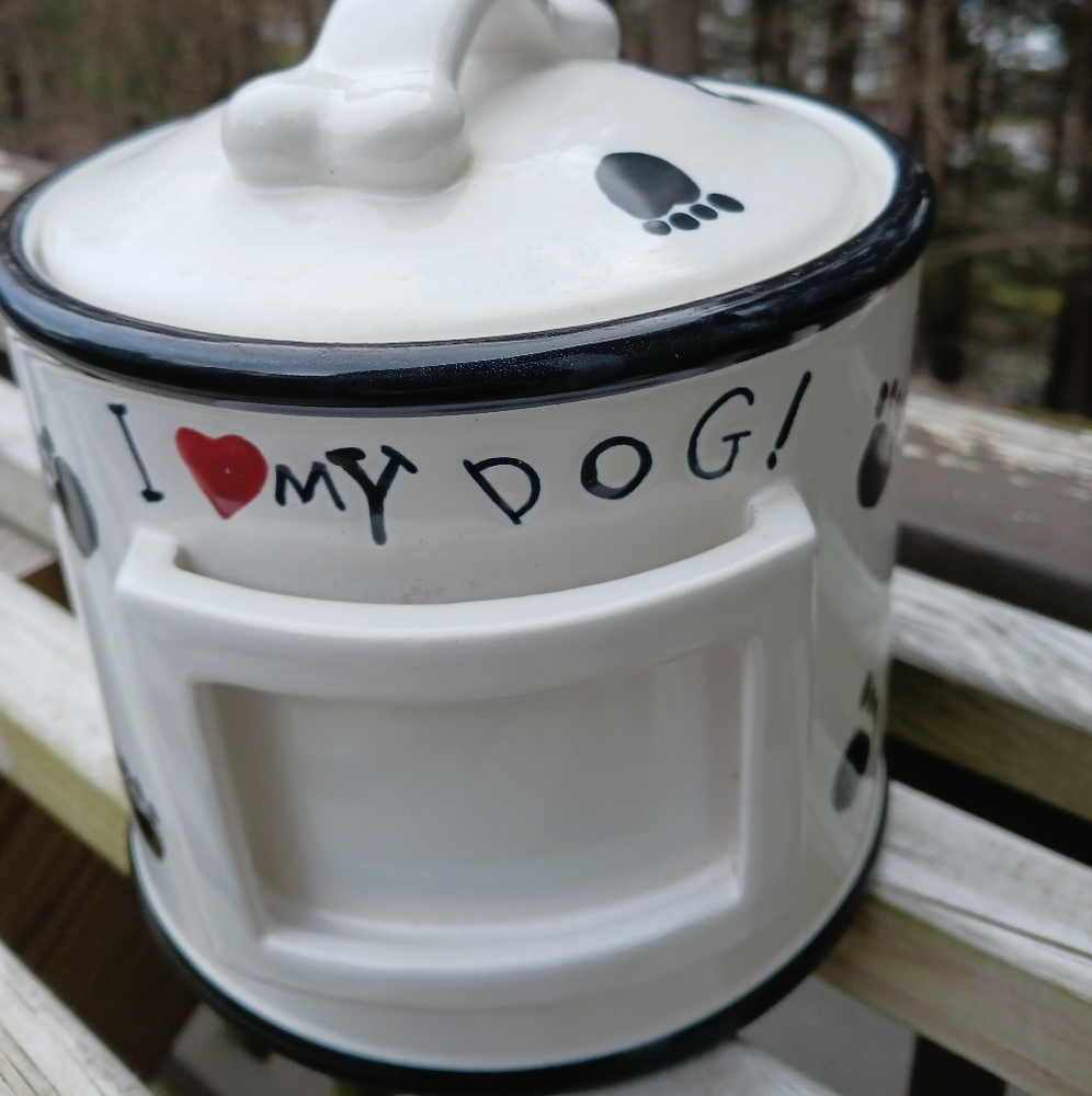Dog Treat Jar JCPenney Home - Picture 1 of 7